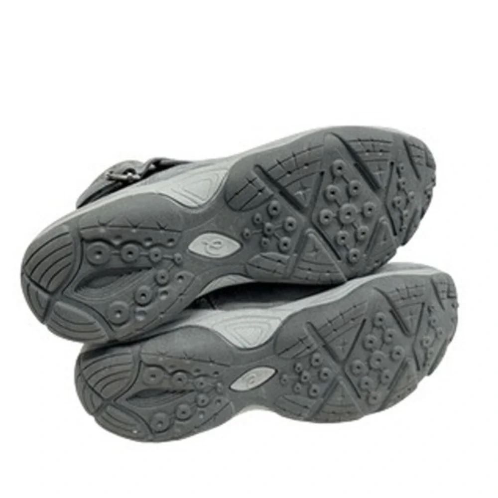 Easy Spirit Eshell2 Grey Textile Buckle Ankle Boots Womens Thermal Size 7M
